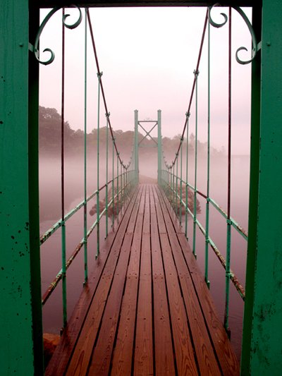 Misty Bridge - A Favorite Photo by Nick